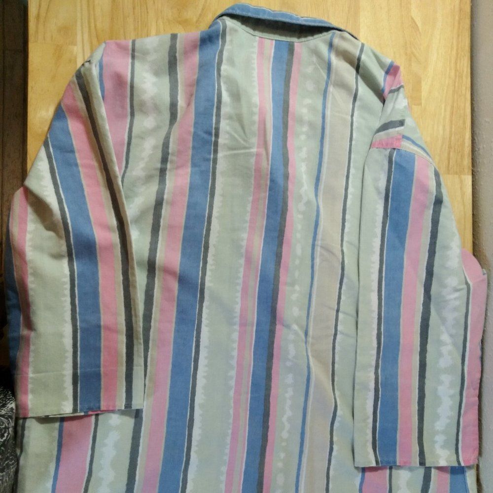 Vintage Cabrais Striped Button Down Shirt - Picture 4 of 8
